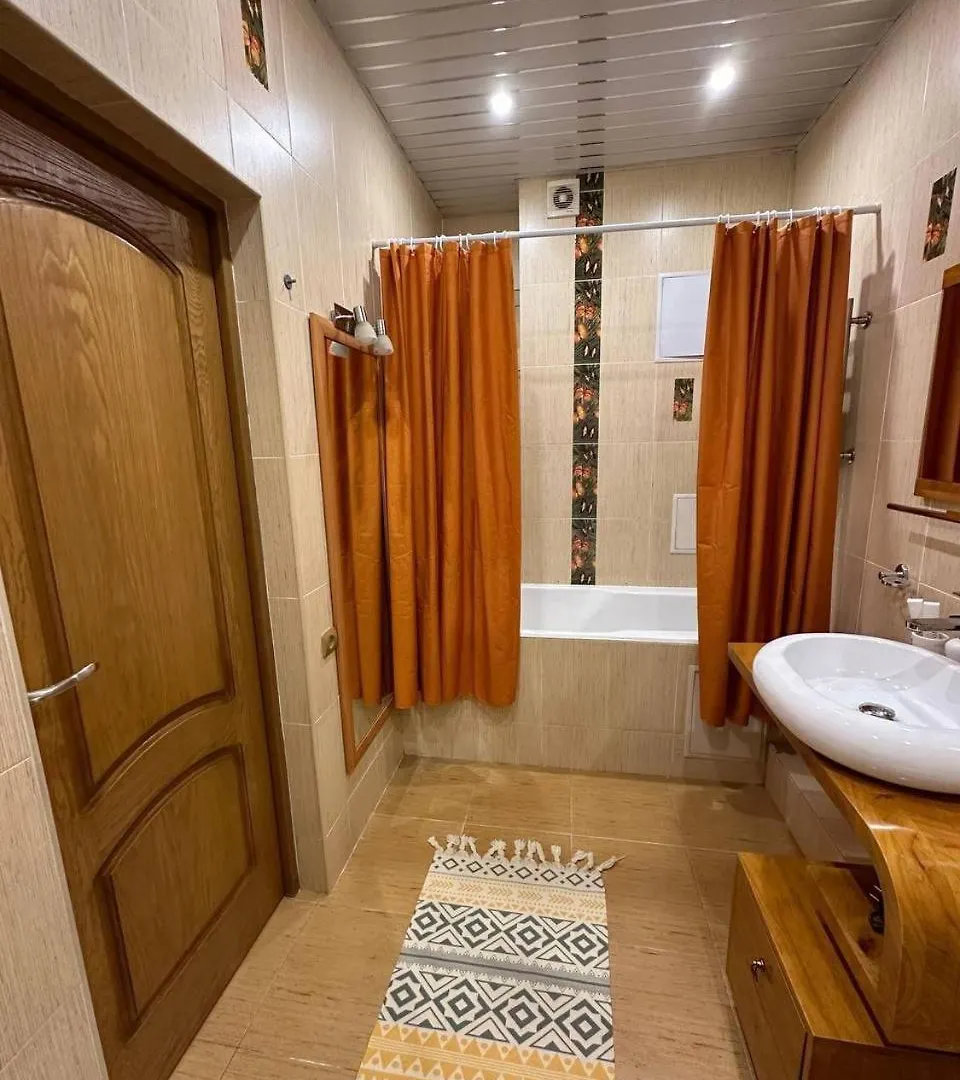 Apartmán 5 Минут До Метро! Almaty Kazachstán